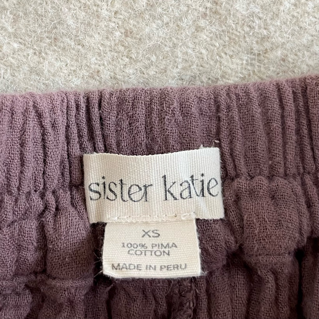 Sister Katie Organic Cotton Gauze Shorts — image 5 of 7